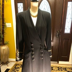Black Coat Dress
